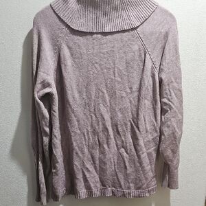 Cyrus Women's Cowl Neck Sweater - Lavender